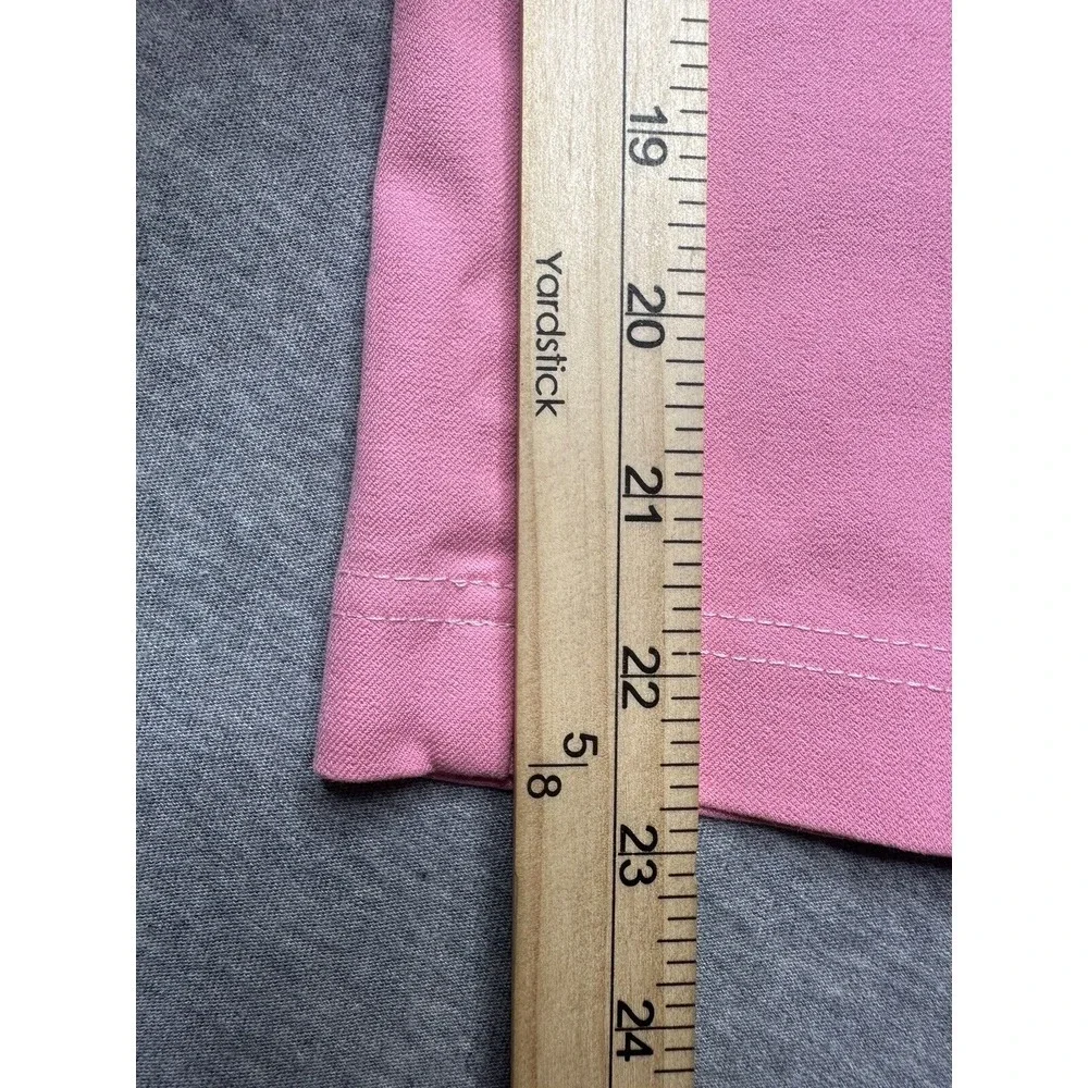 Escada Womens Solid‎ Pink Cotton High Rise Bootcut Leg Jeans Size 34